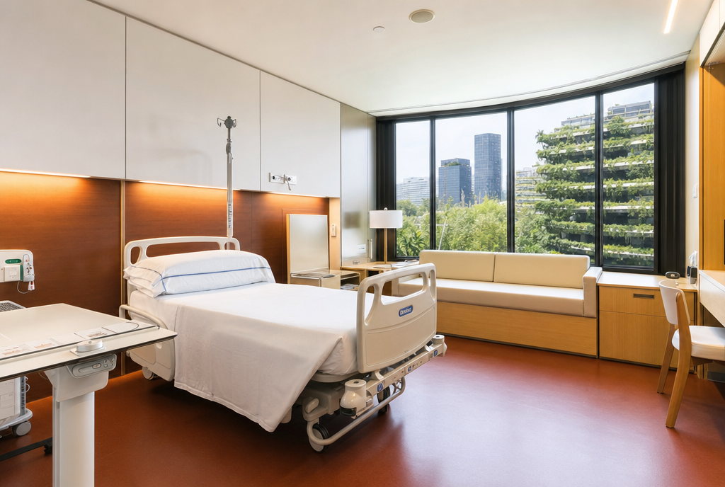 Trabajos de IET en hospitales y centros de salud
